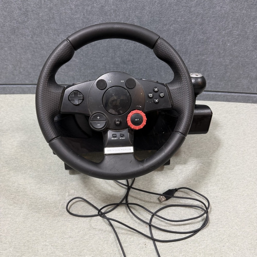 Logitech Driving Force GT E-X5C19 Steering Wheel Only, No Pedals